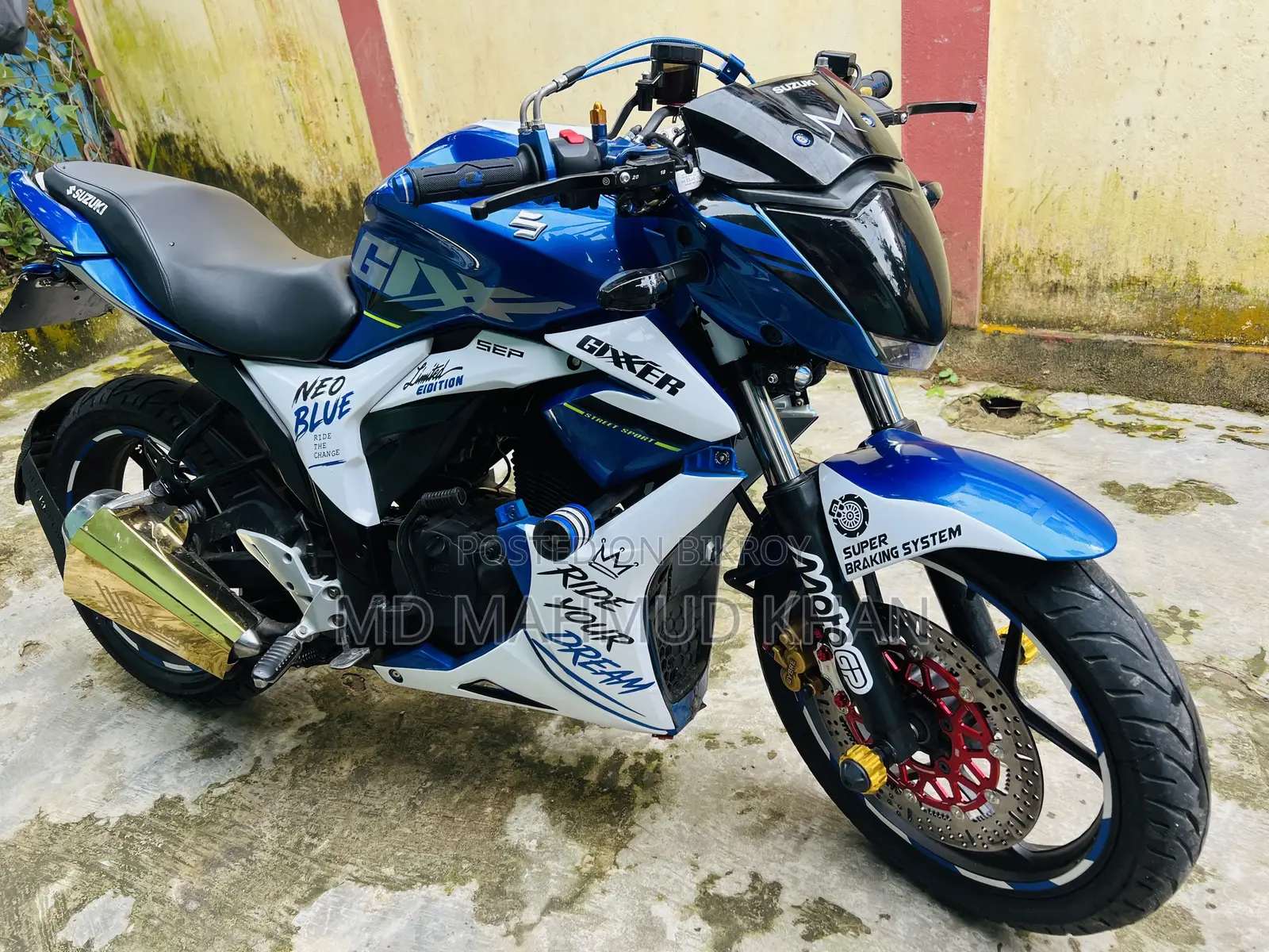 Suzuki Gixxer 2022 Blue