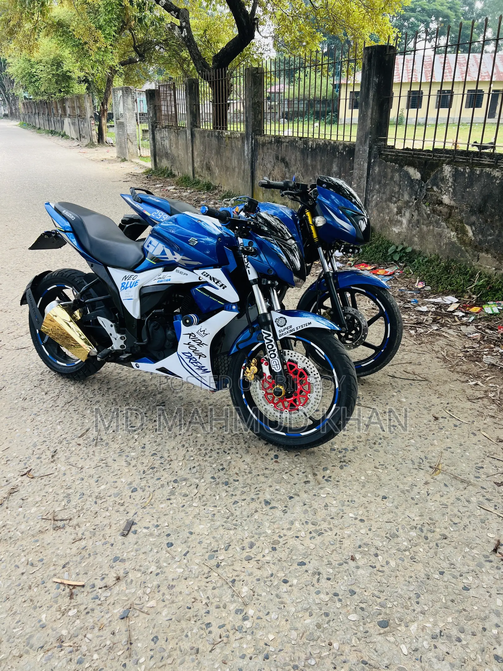 Suzuki Gixxer 2022 Blue