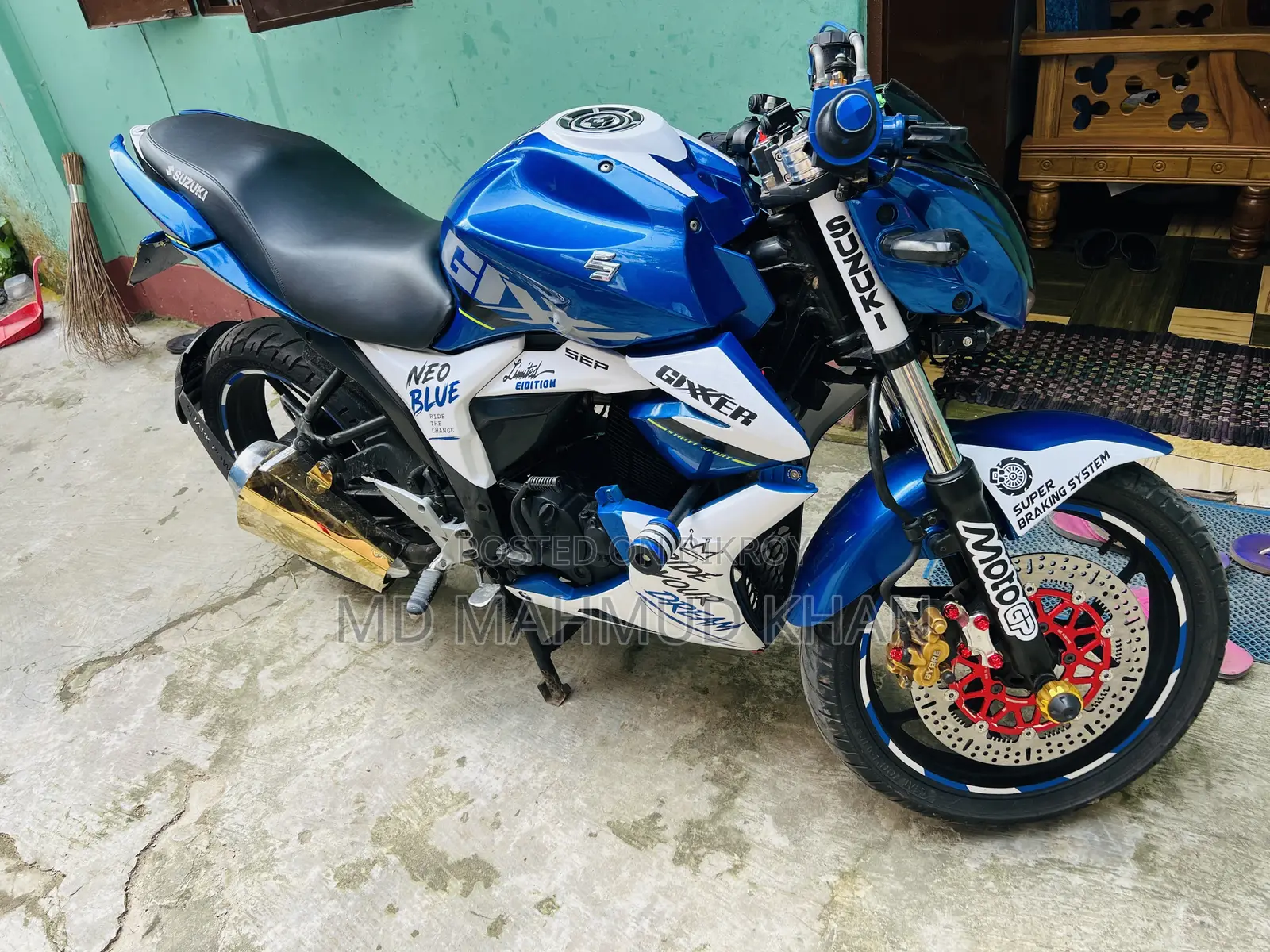 Suzuki Gixxer 2022 Blue