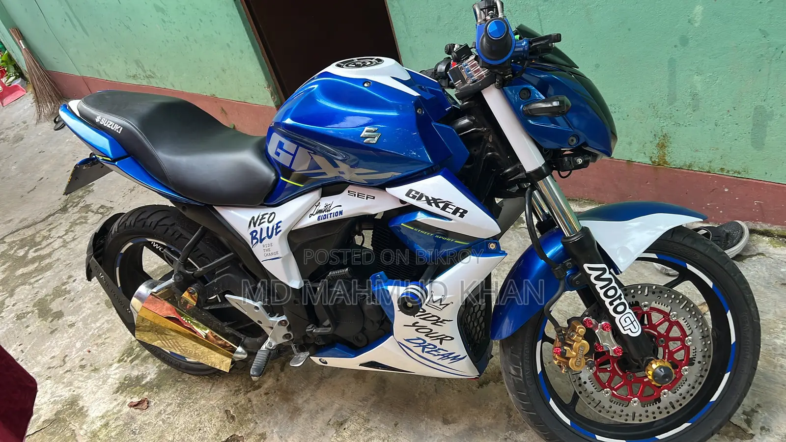 Suzuki Gixxer 2022 Blue