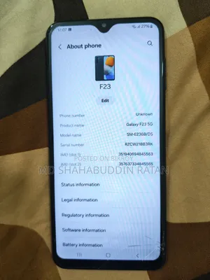Samsung Galaxy F23 128 GB Black