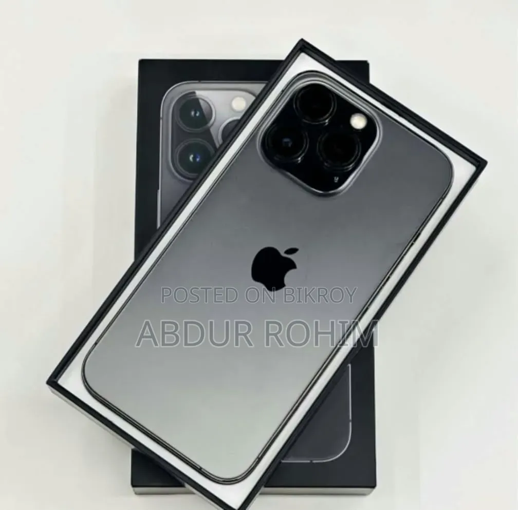 অ্যাপল আইফোন ১৩ প্রো ১২৮ জিবি ব্ল্যাক