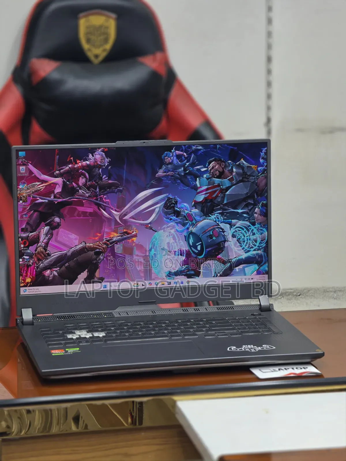 ল্যাপটপ আসুস G71V ১৬ জিবি এএমডি রাইজেন ৯ এসএসডি ১টি