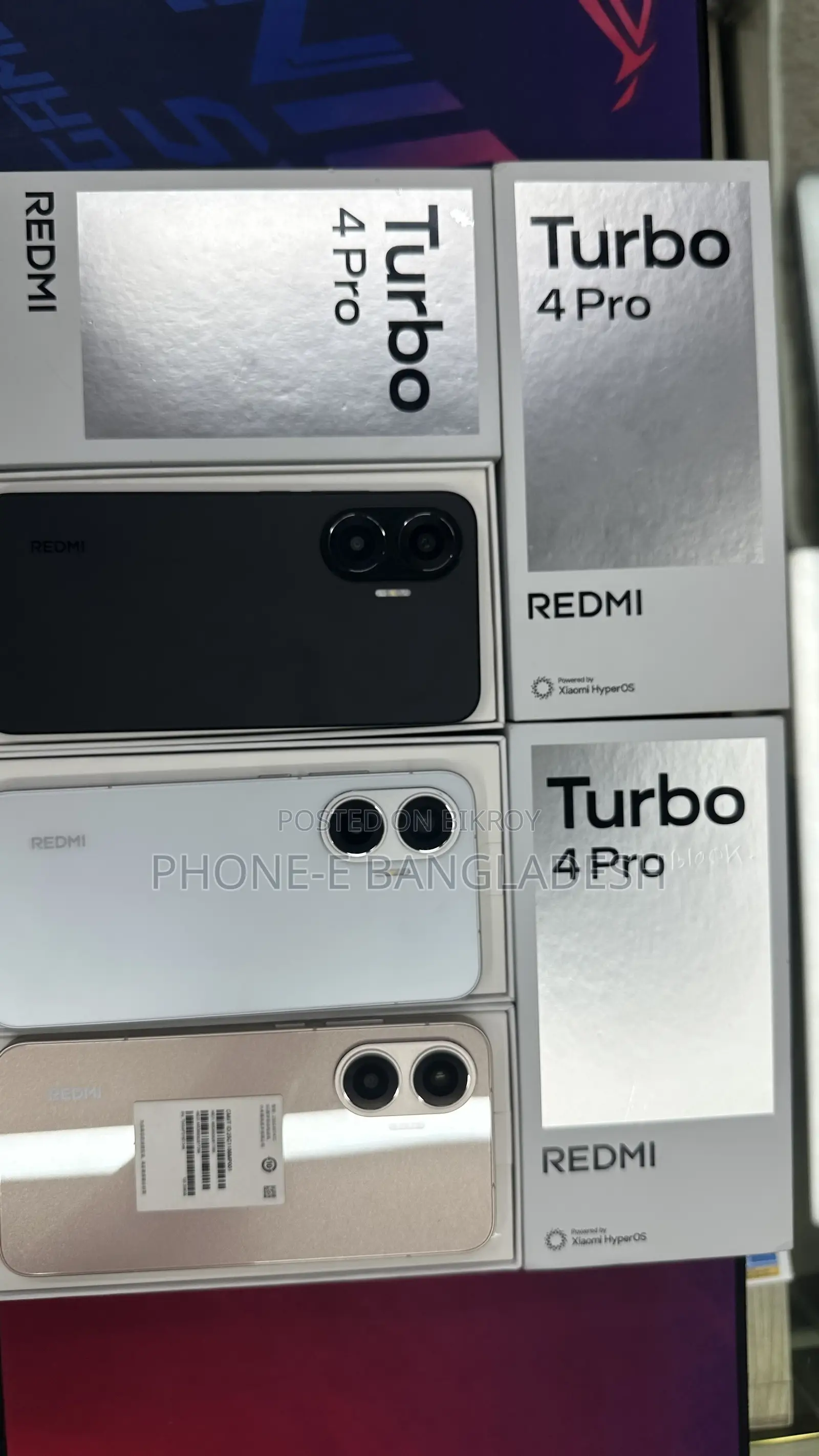 Xiaomi Redmi Turbo 4 Pro 256 GB Black