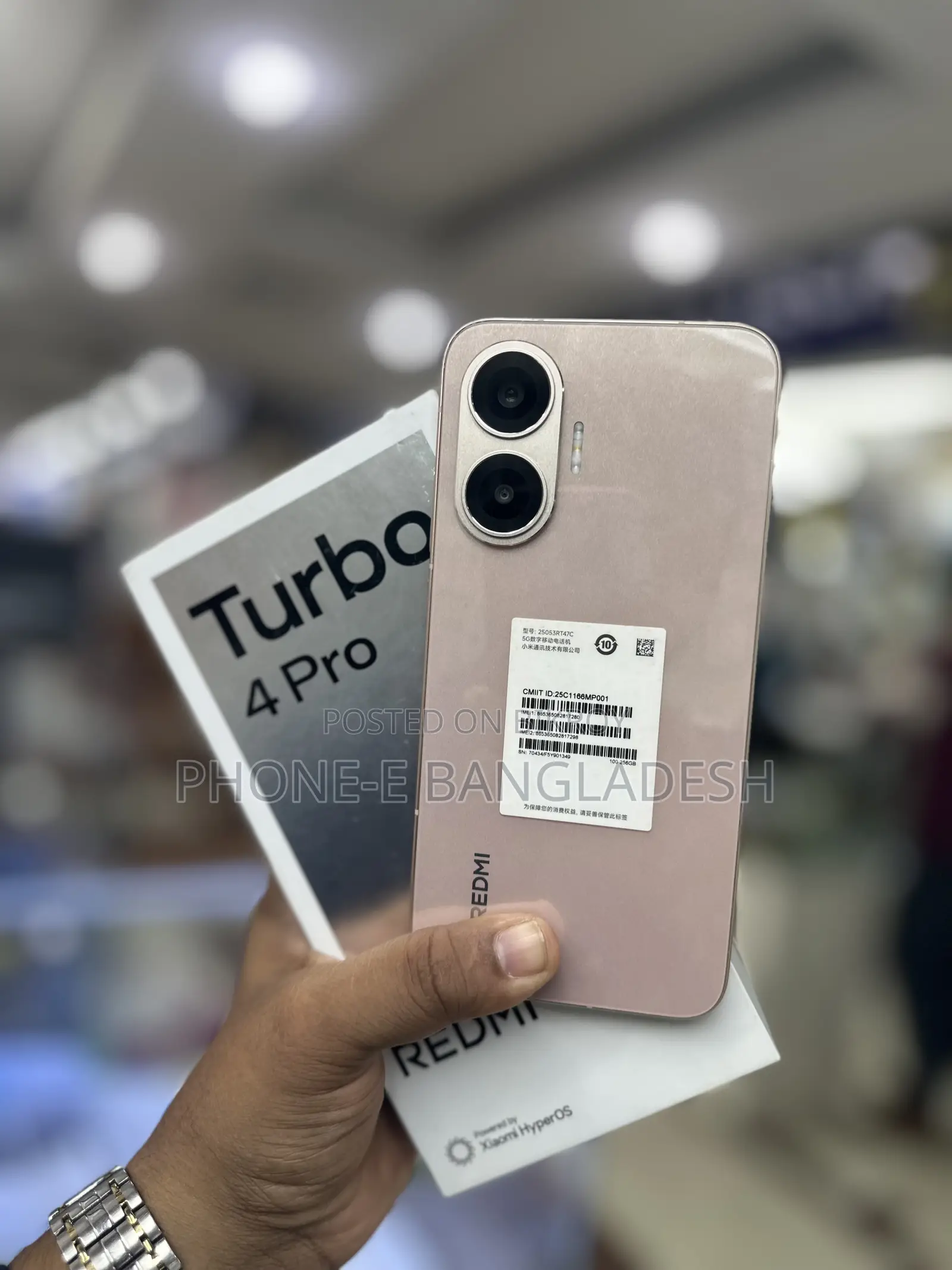 Xiaomi Redmi Turbo 4 Pro 256 GB Gold