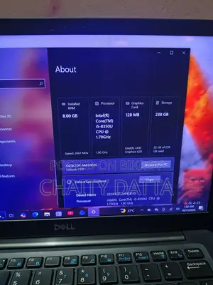 New Laptop Dell Latitude 7390 2-in-1 8GB Intel Core i5 SSD 256GB
