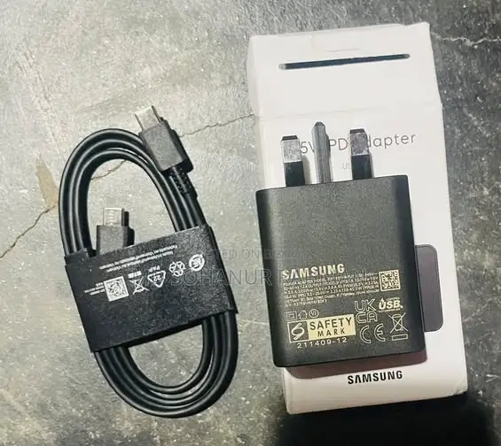 Samsung 45W Charger Adapter and Cable