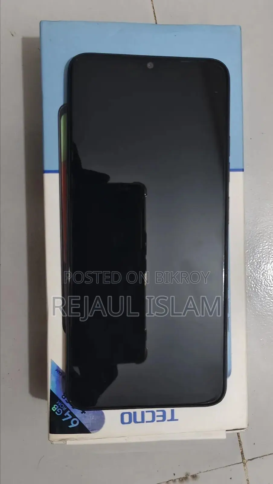 Tecno Pop 7 64 GB Black