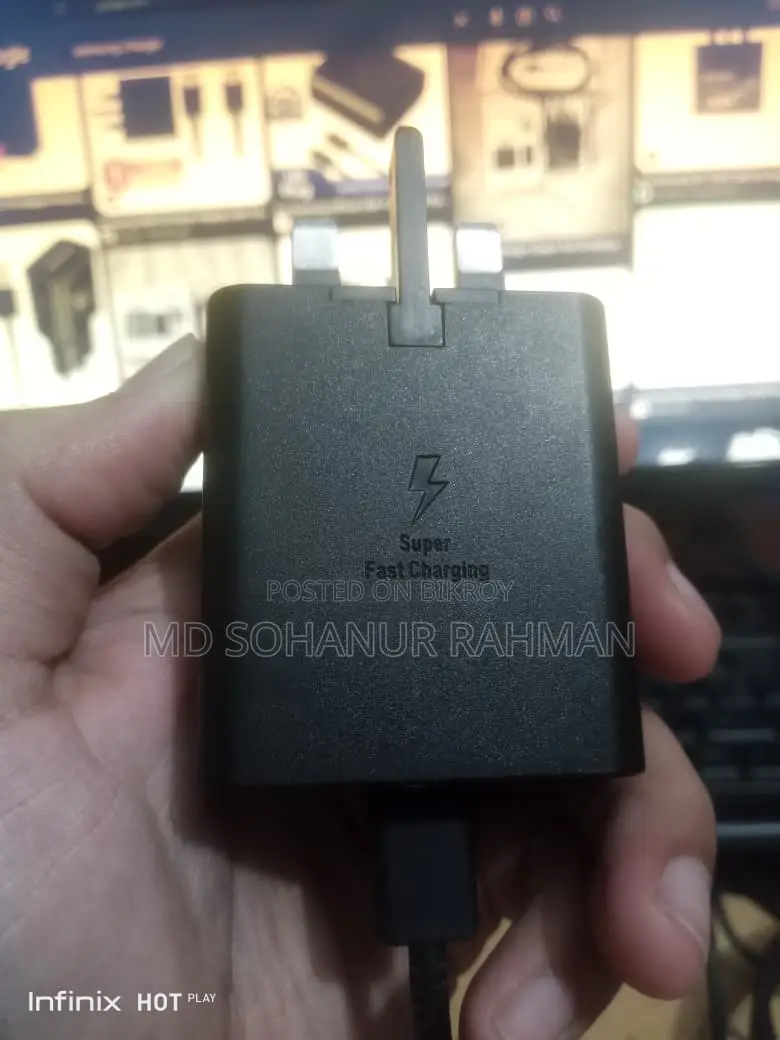 Samsung 45W Charger Adapter and Cable