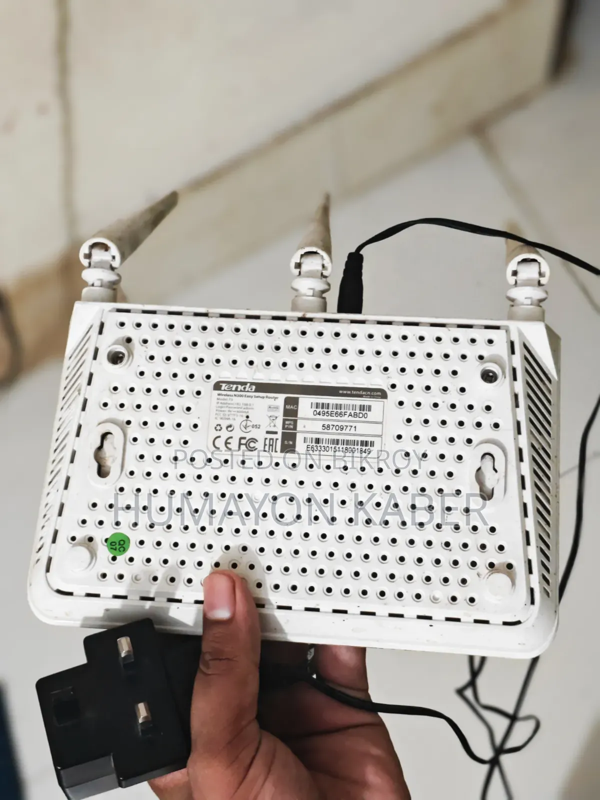 Tenda F3 Router