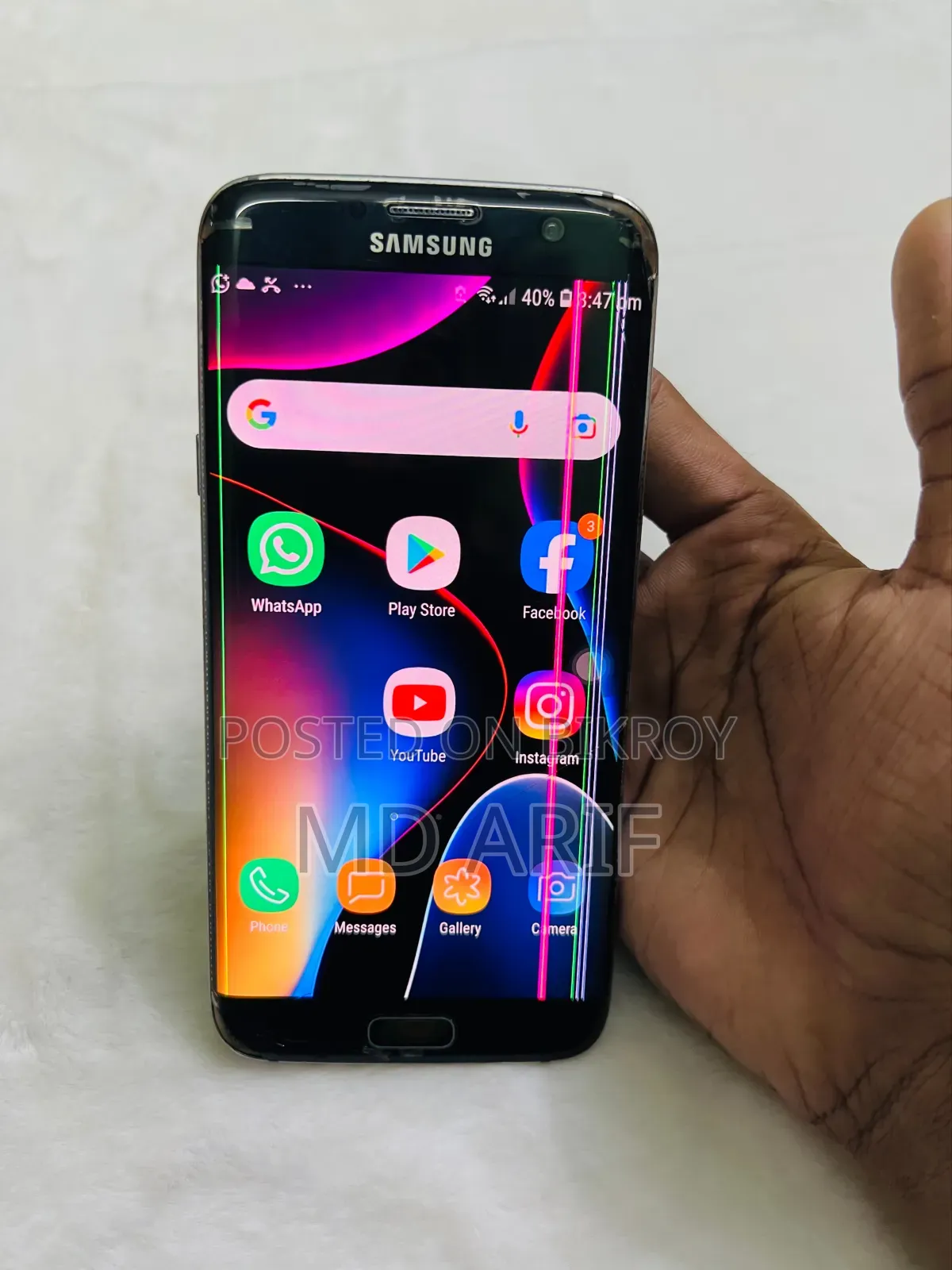 Samsung Galaxy S7 edge 64 GB Black