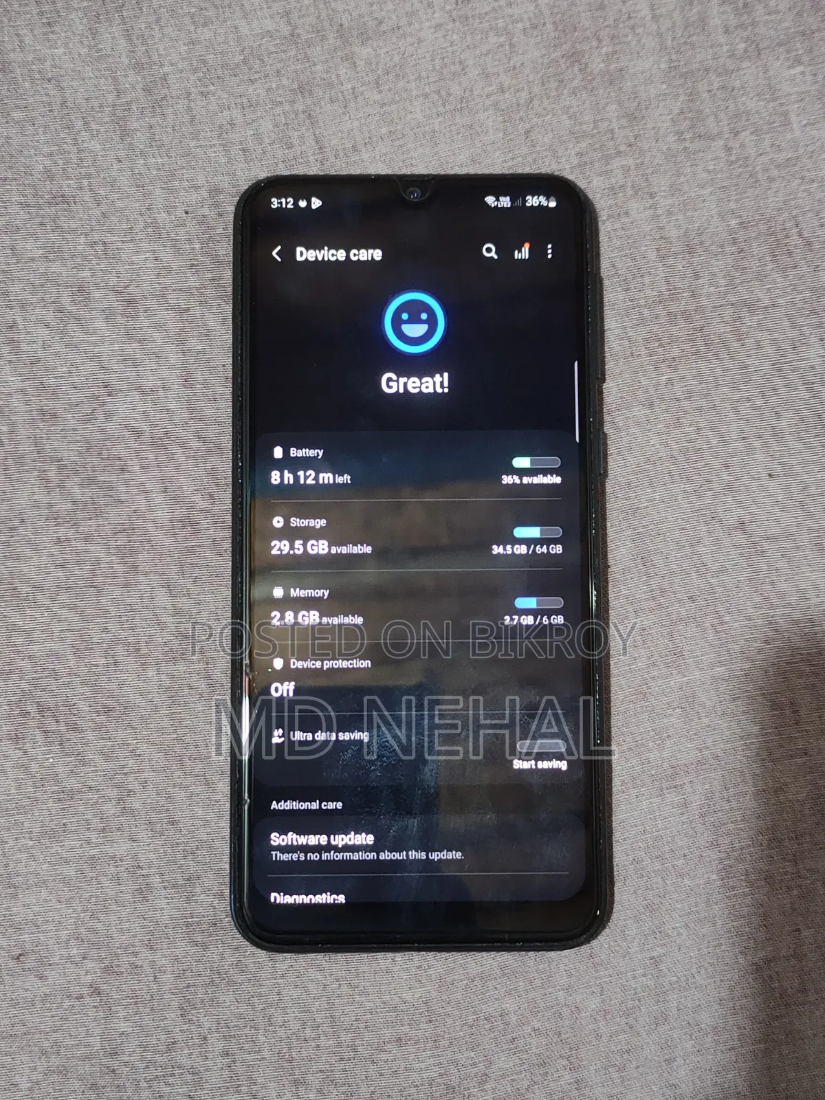 Samsung Galaxy M31 64 GB Blue