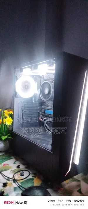 ডেস্কটপ কম্পিউটার আসুস টাফ গেমিং এফএক্স১০সিপি ৮জিবি এএমডি রাইজেন ৫ এসএসএইচডি+এসএসডি ২৫৬জিবি