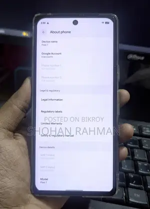 Google Pixel 7 128 GB Black