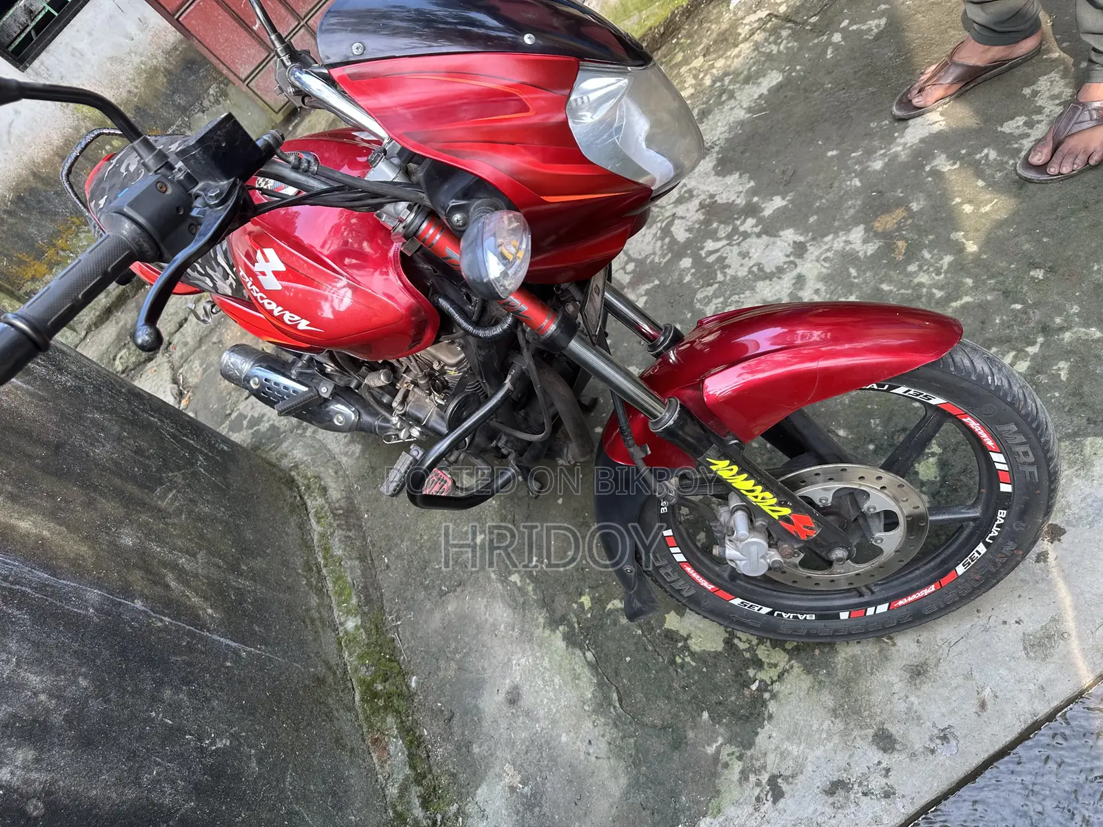 Bajaj Discover 135 2013 Red