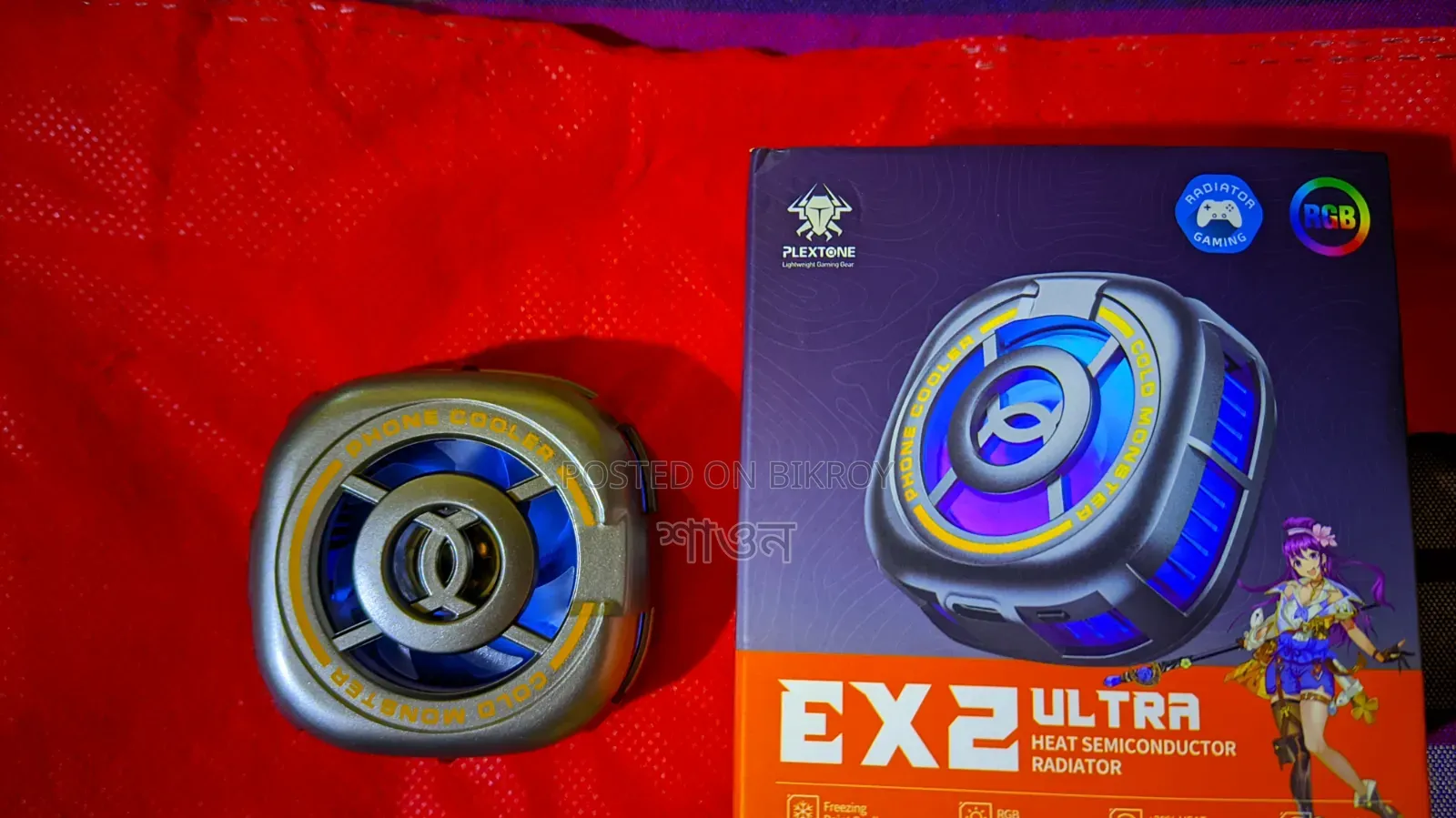 Plextone EX2 Ultra Magnetic Radiator Phone Cooler