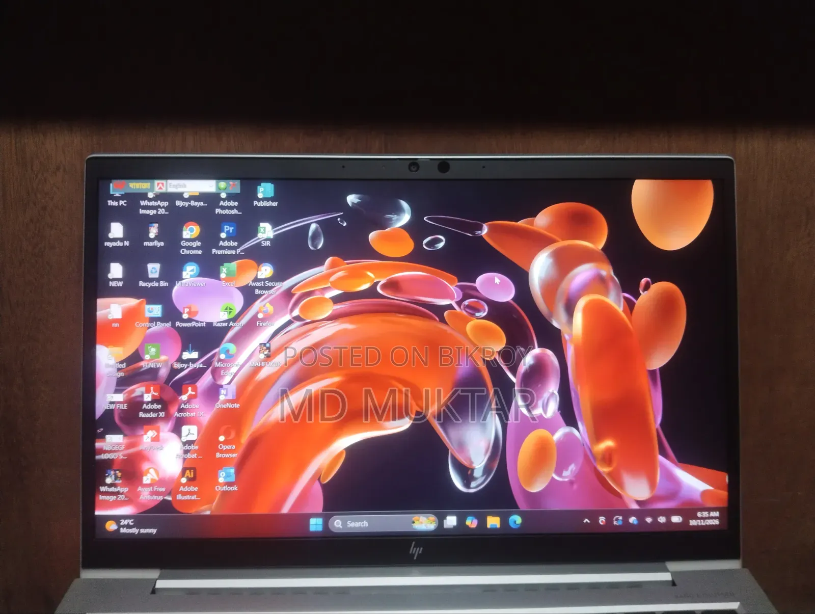 Laptop HP EliteBook 840 G8 16GB Intel Core i5 SSD 128GB