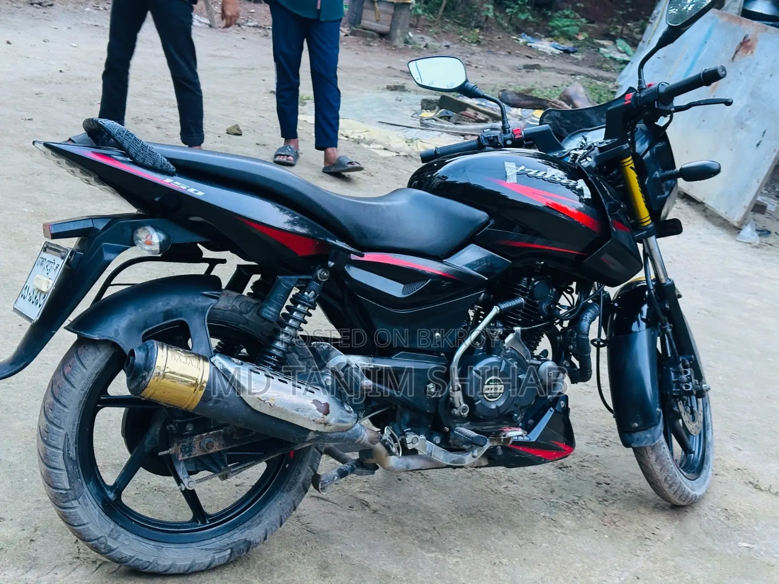 বাজাজ পালসার ১৫০ ২০২০ ব্ল্যাক