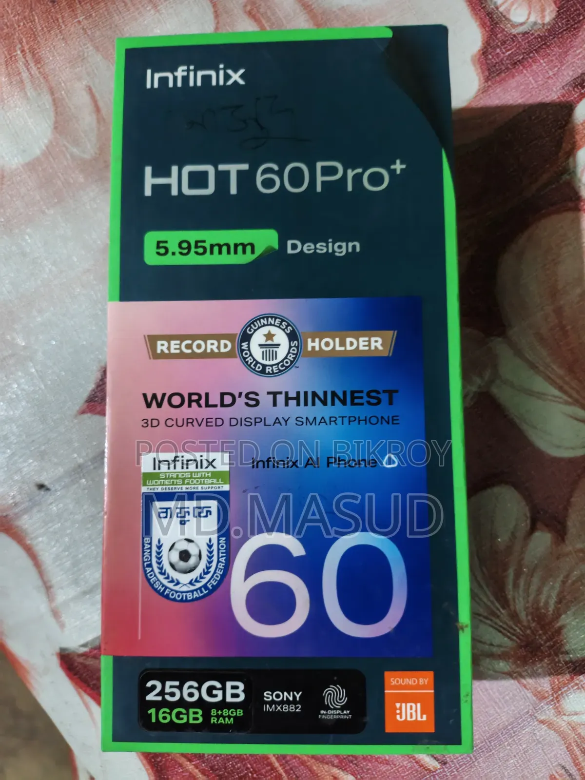 Infinix Hot 60 Pro+ 256 GB Gray