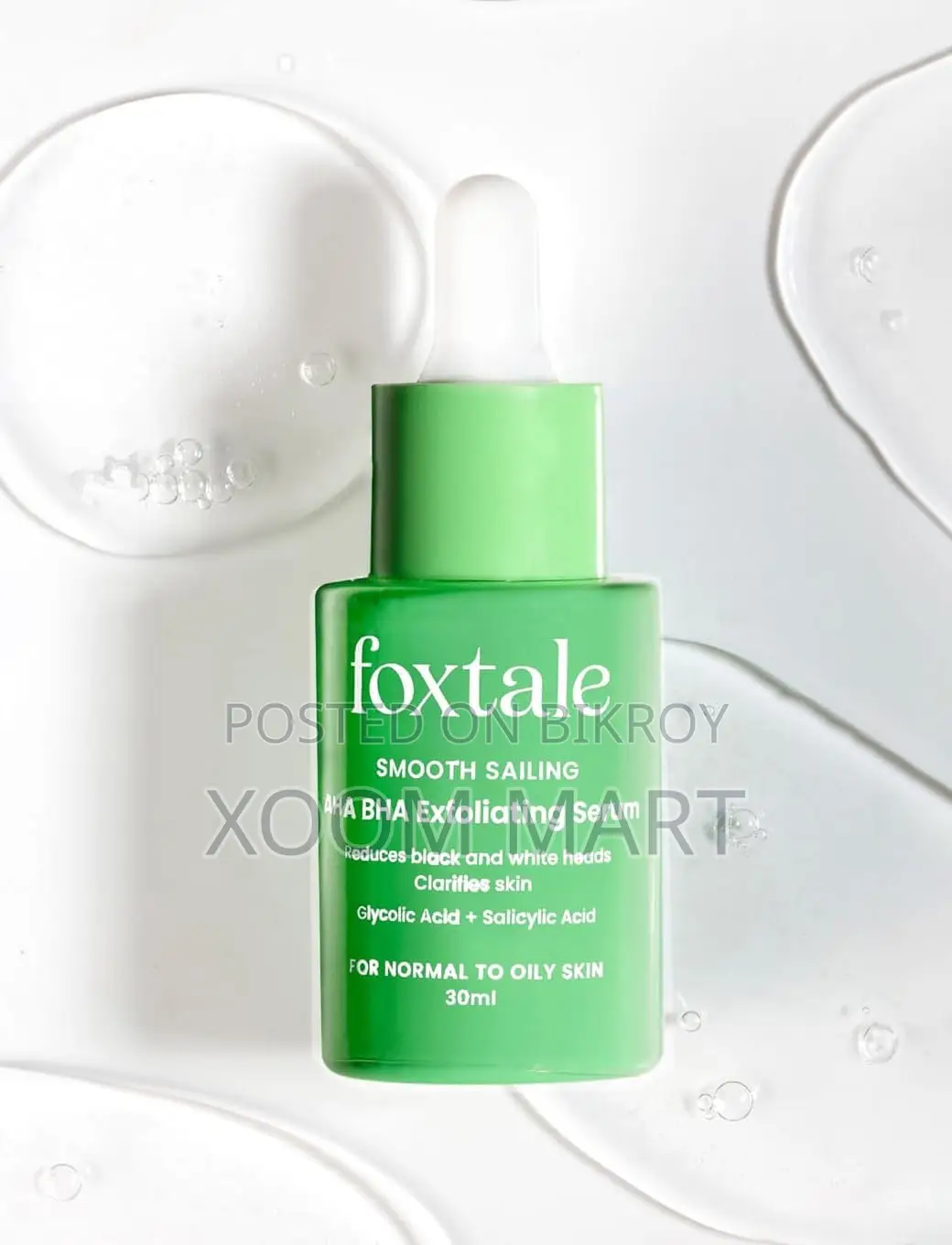 Foxtale Smooth Sailing AHA BHA Exfoliating Serum (30 Ml)