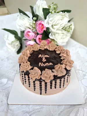 Homemade cake, one pound chocolate cake 550 taka