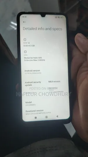 Xiaomi Redmi 13C 256 GB Blue