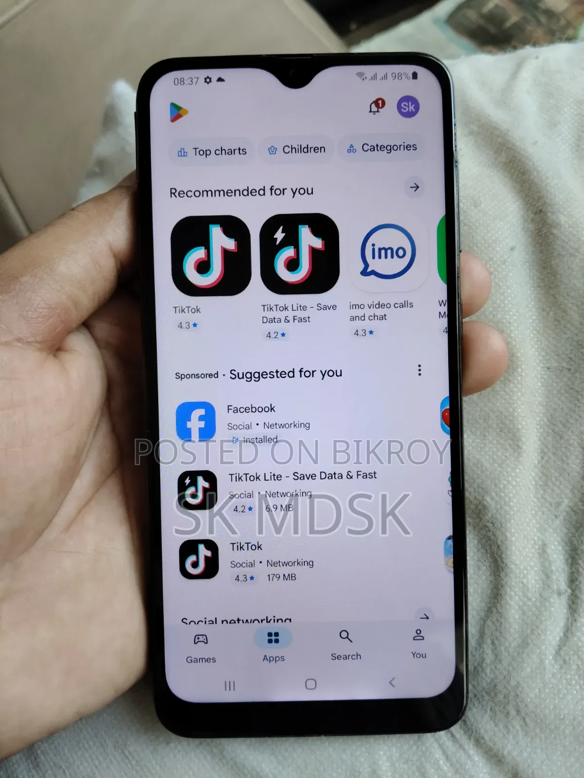 Samsung Galaxy A30 64 GB Black