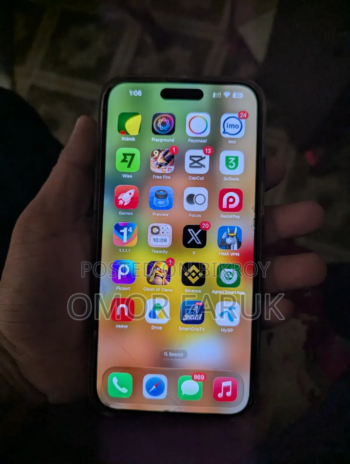 Apple iPhone 15 Pro Max 256 GB Blue