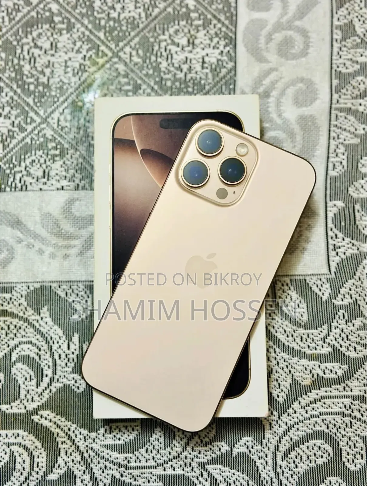New Apple iPhone 16 Pro Max 256 GB Rose Gold