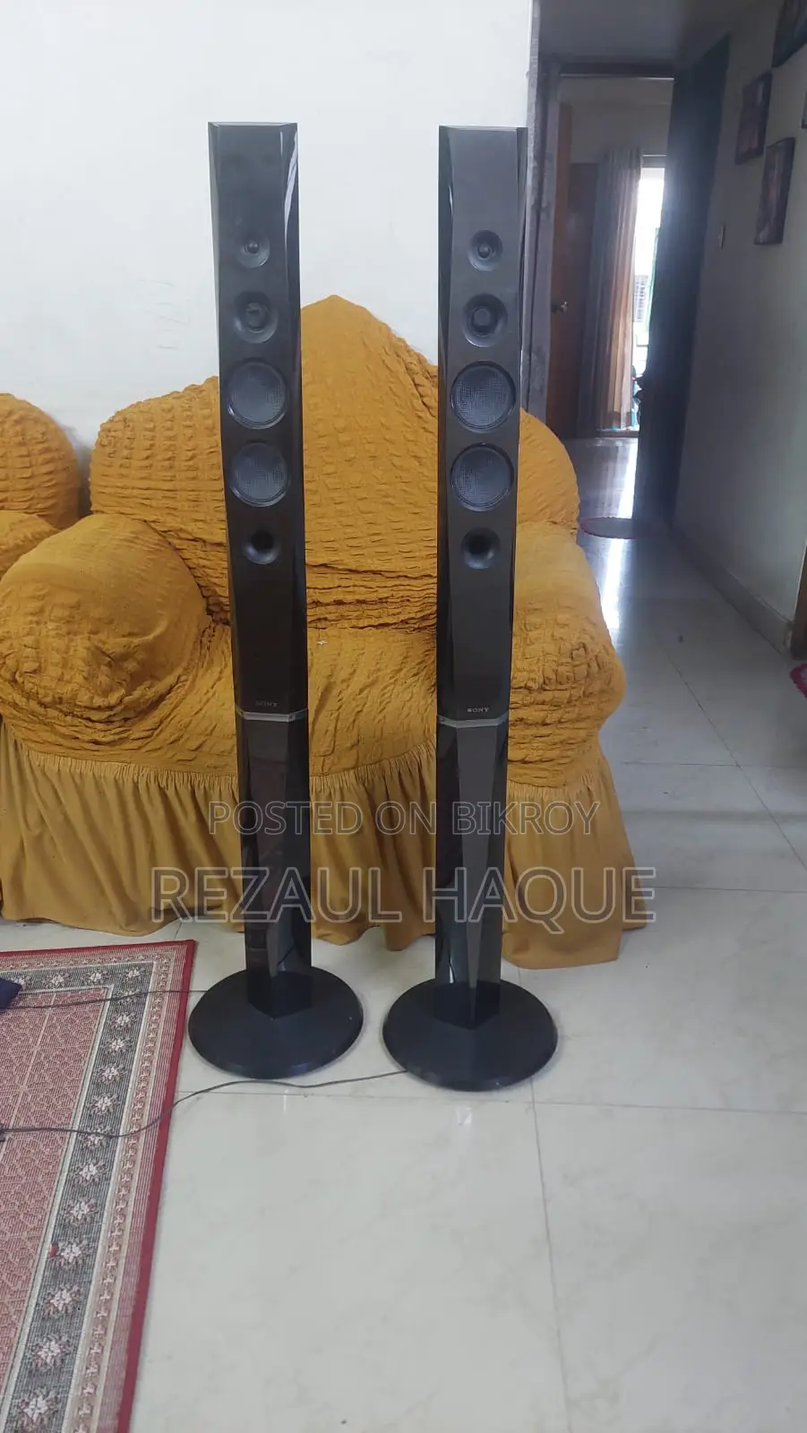 Sony Home Theater Speaker Tower