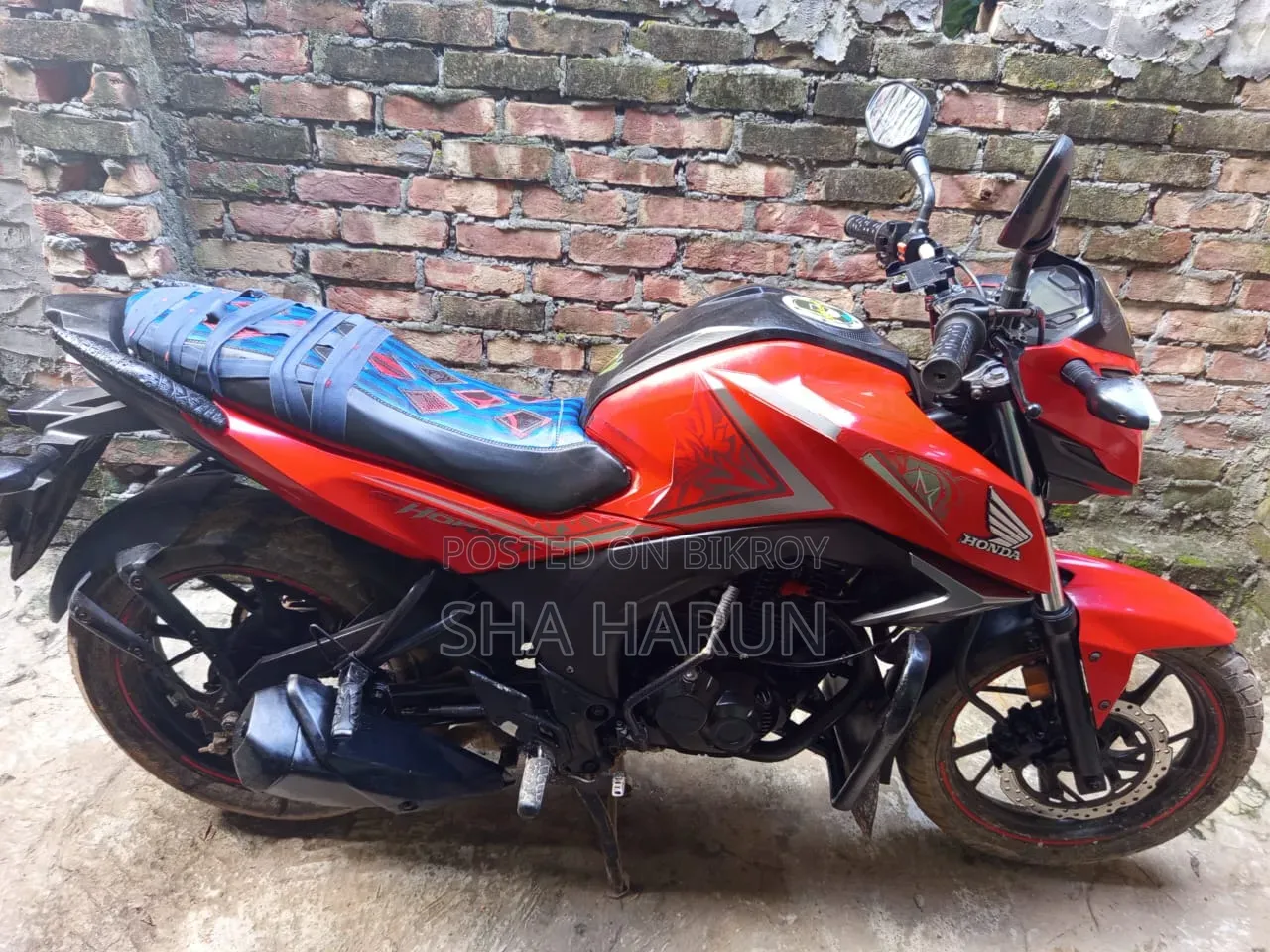 Honda Hornet 2017 Red