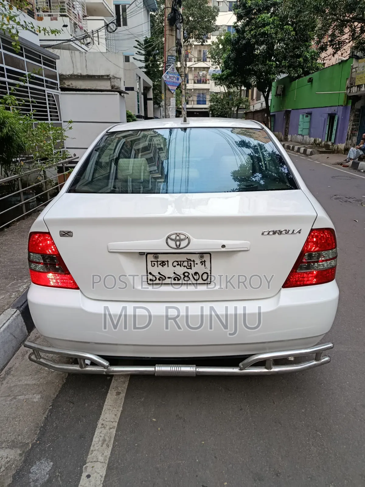 Toyota Corolla Sedan 2003 White