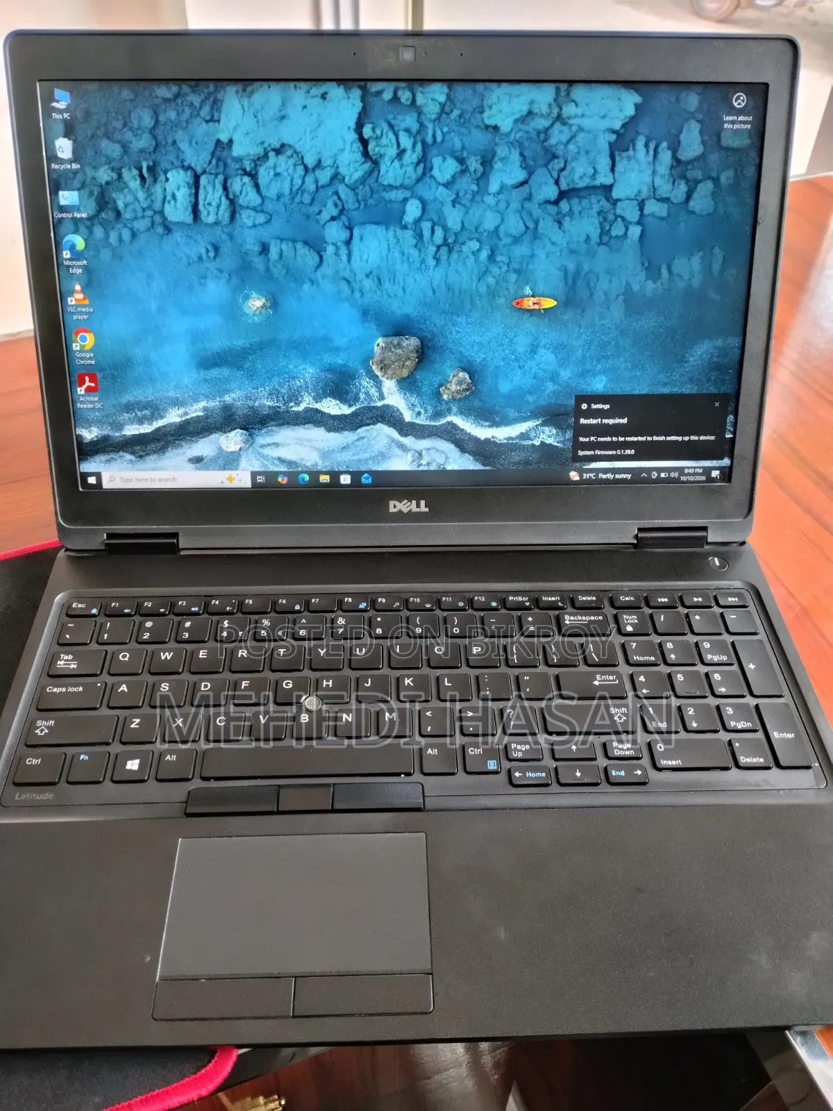 Laptop Dell Latitude 5580 4GB Intel Core i5 SSD 256GB
