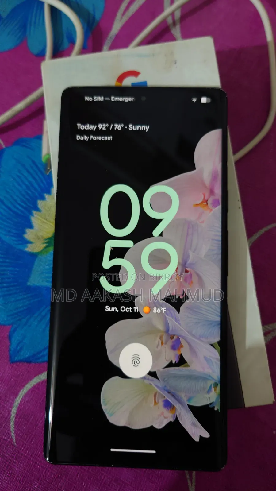Google Pixel 6 Pro 128 GB Black
