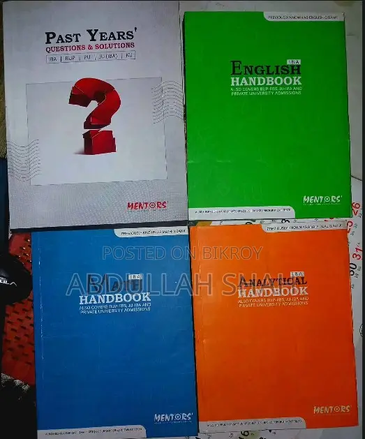 IBA Preparation Books