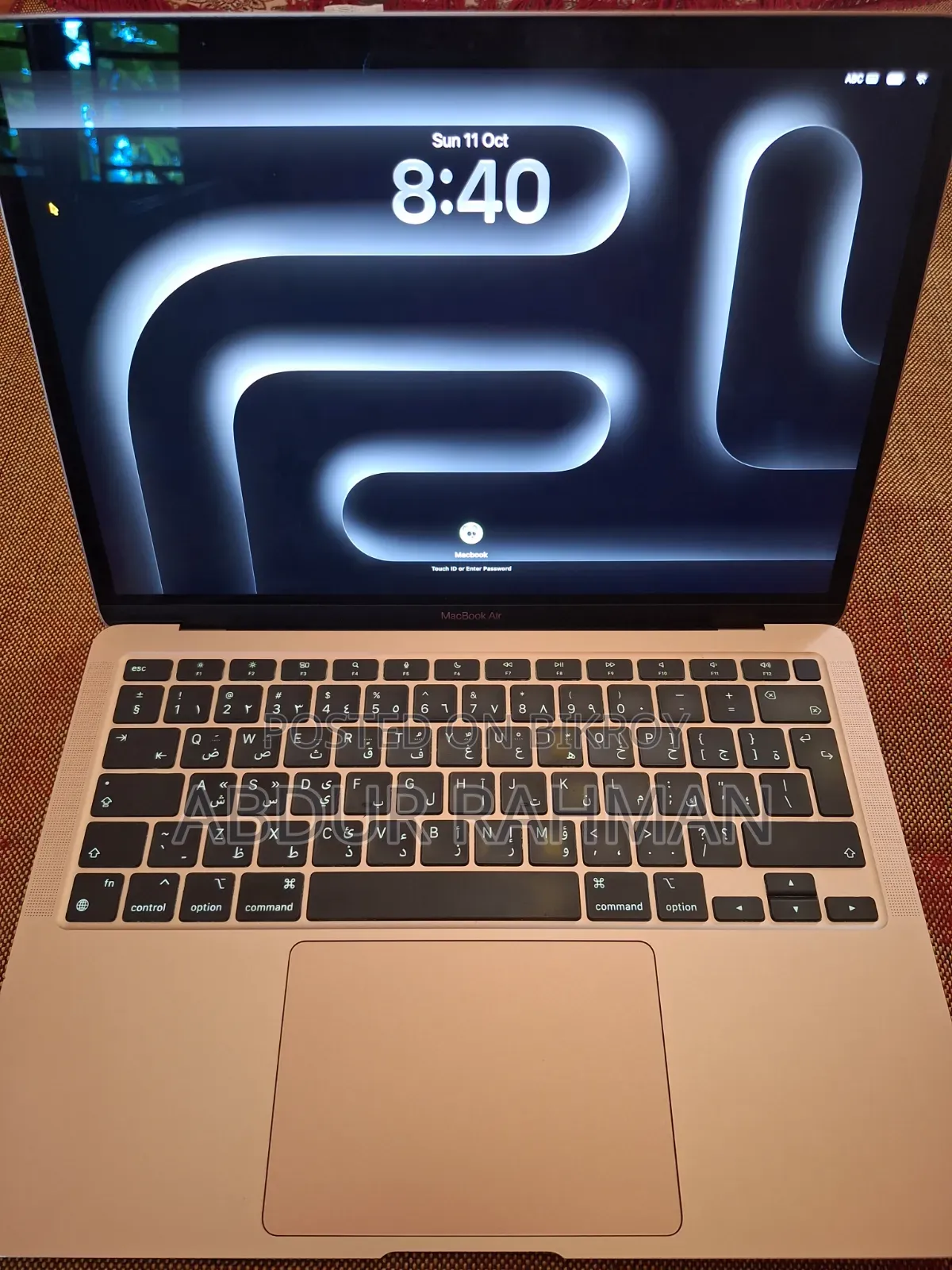 Laptop Apple MacBook Air 2020 M1 8GB Apple M1 SSD 512GB