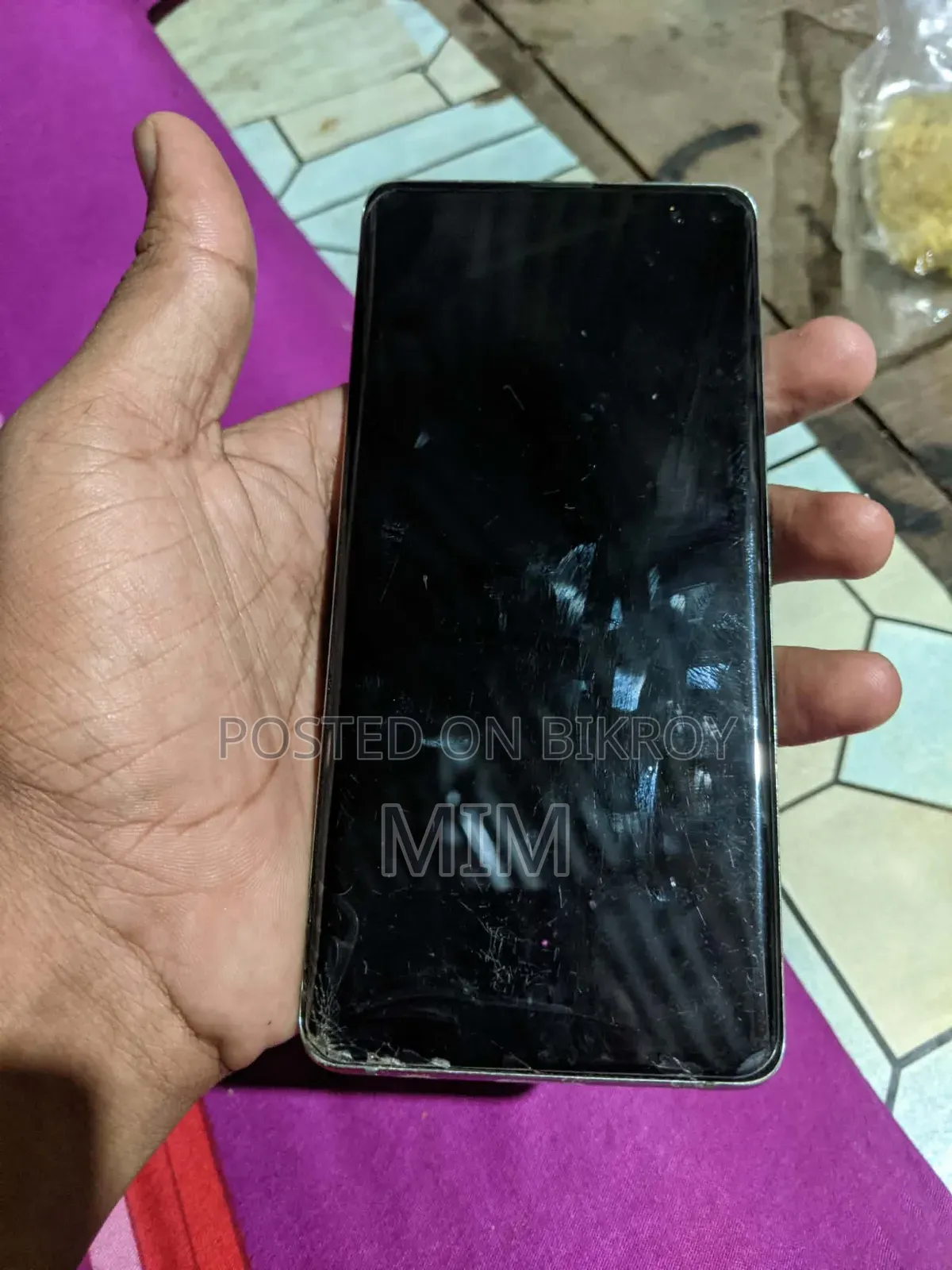 স্যামসাং গ্যালাক্সি এস১০ প্লাস ১২৮ জিবি নীল