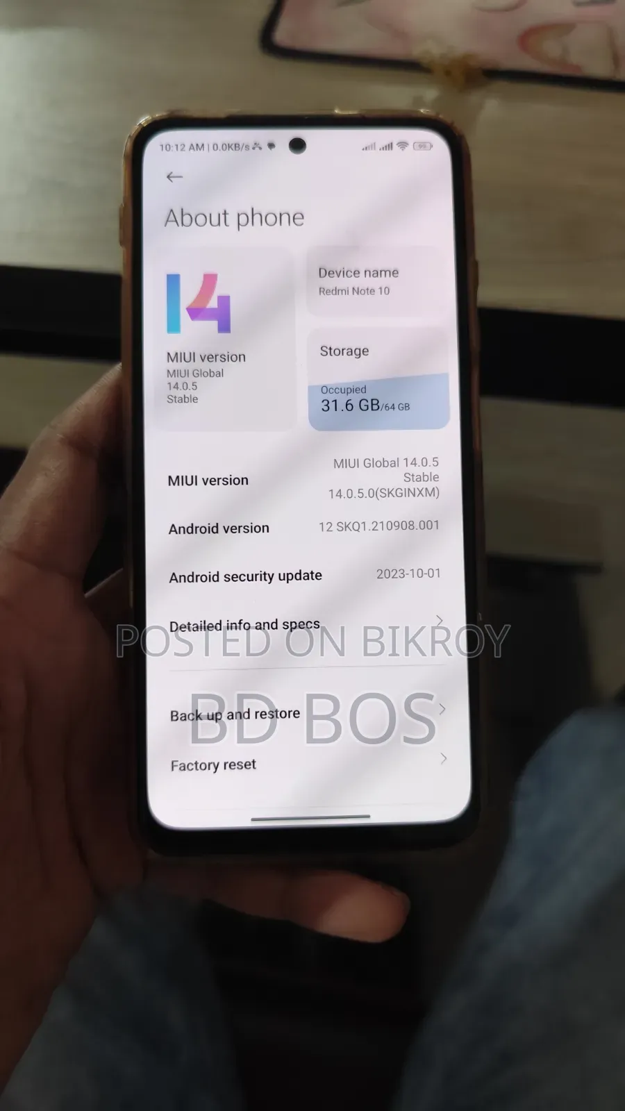 Xiaomi Redmi Note 10 64 GB Green