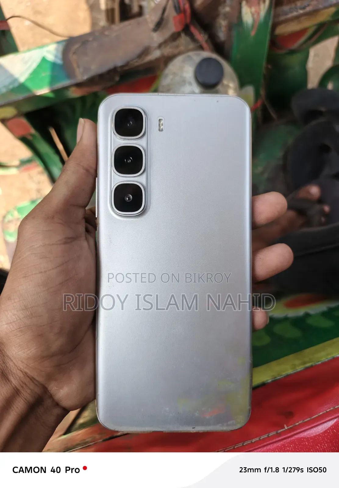 New Infinix Hot 60 Pro+ 256 GB Silver