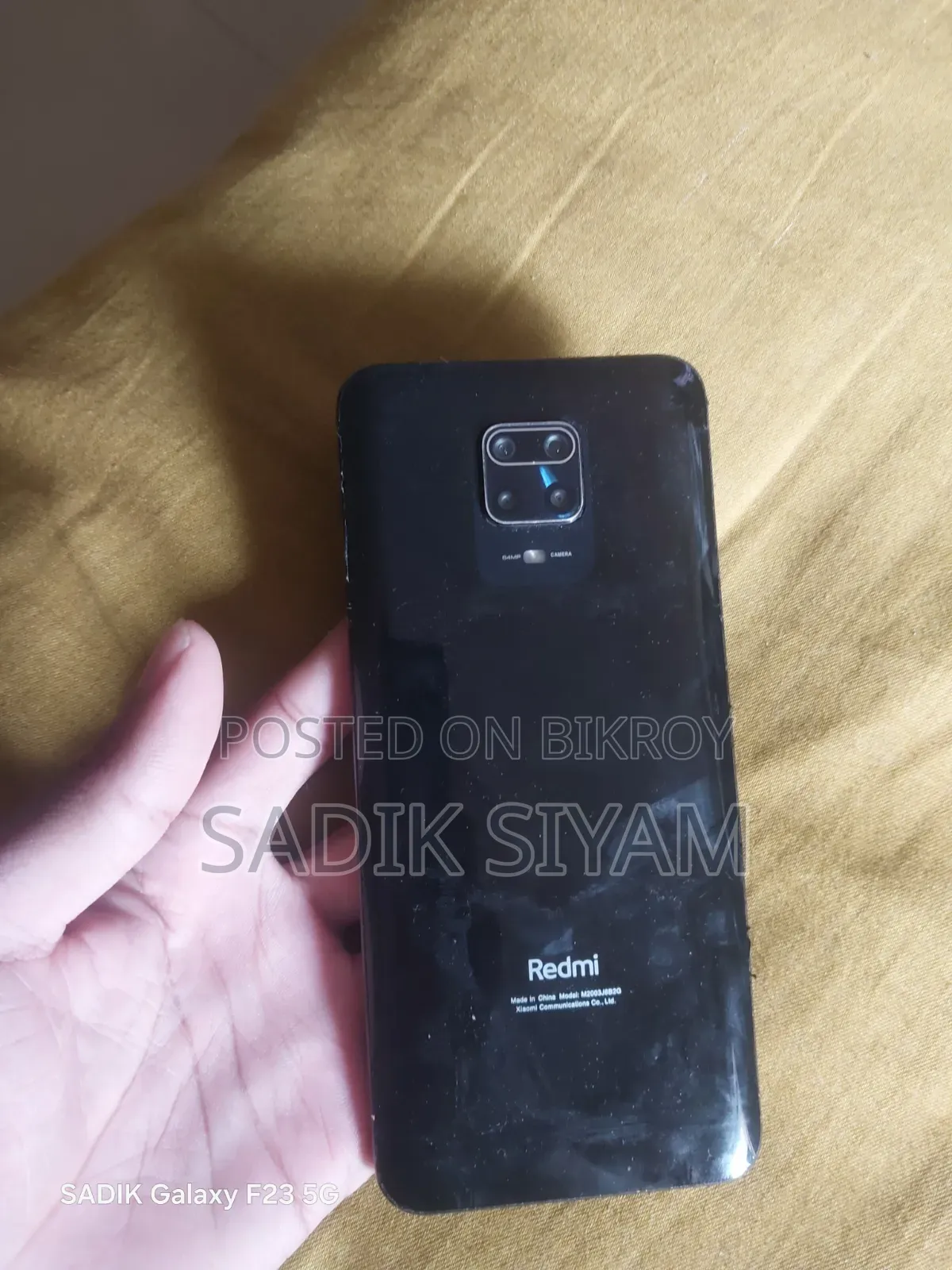 Xiaomi Redmi Note 9 Pro 128 GB Black