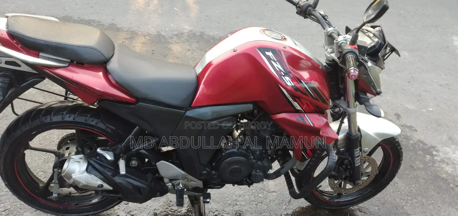Yamaha FZ 2017 Red
