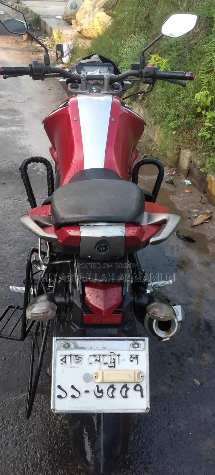 Yamaha FZ 2017 Red