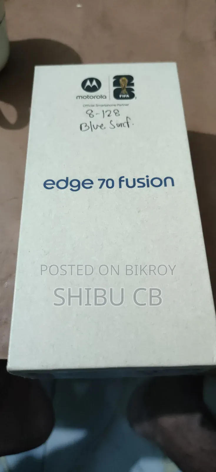 নতুন মটোরোলা এজ ৭০ ফিউশন ১২৮ জিবি