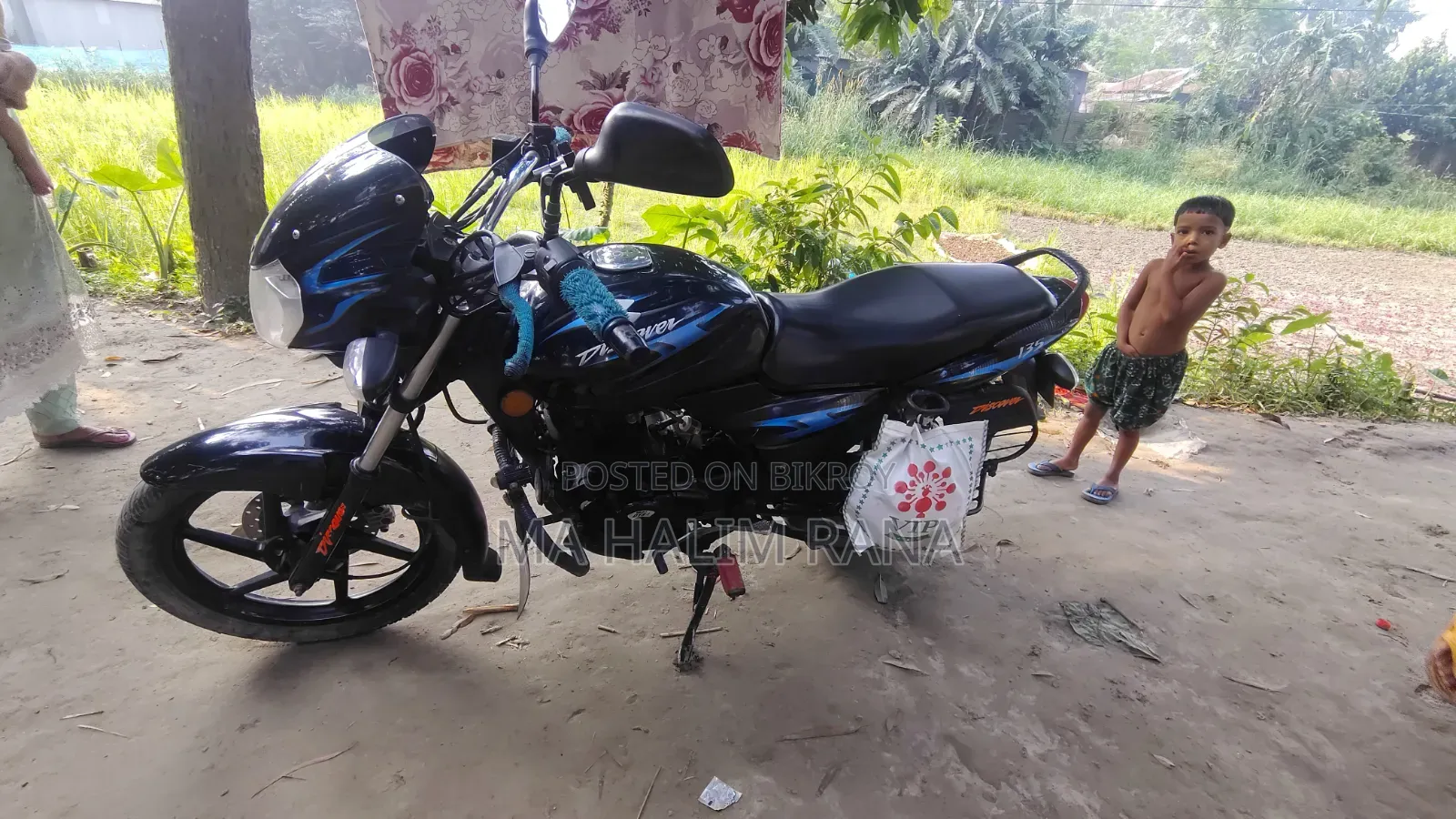 New Bajaj Discover 135 2009 Black