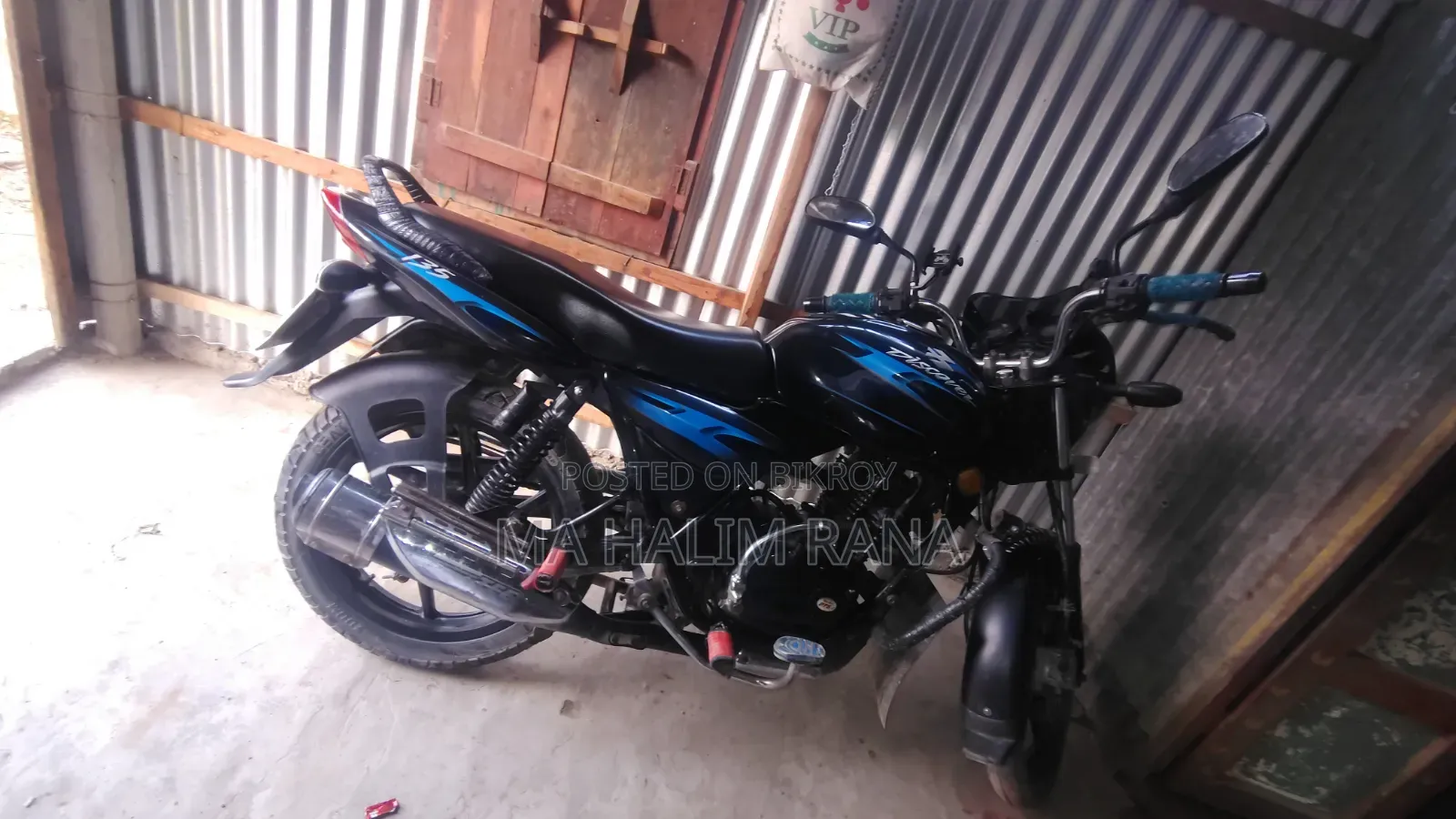 New Bajaj Discover 135 2009 Black