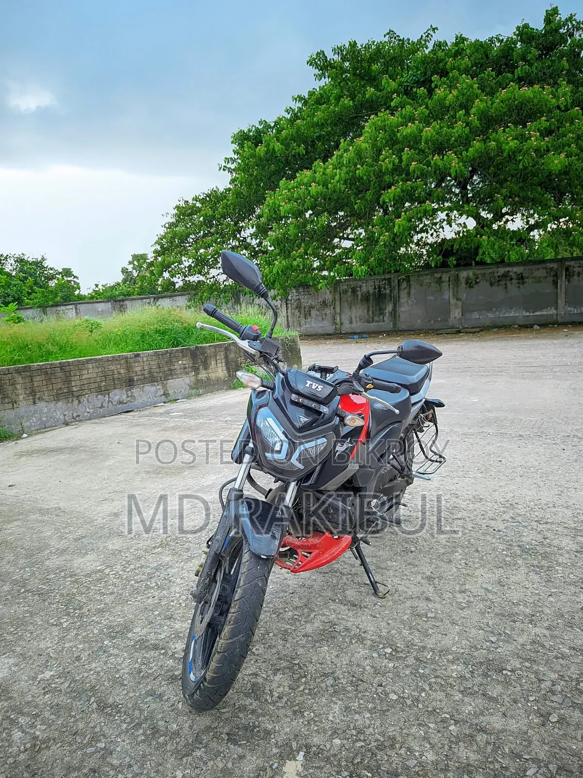 TVS Raider 125 2022 Red