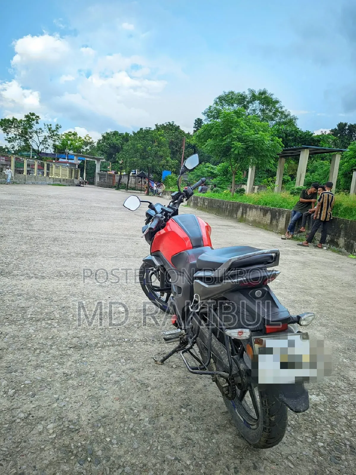 TVS Raider 125 2022 Red