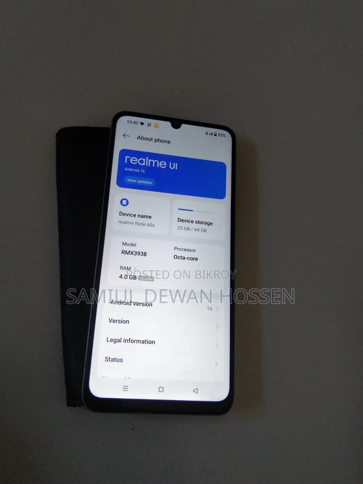 Realme Note 60x 64 GB