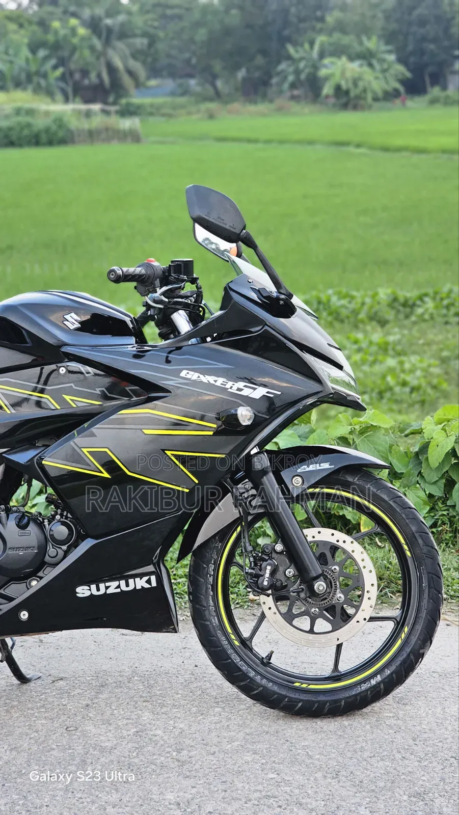 Suzuki Gixxer SF 2023 Black