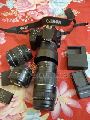 Canon 250d DSLR Camera With Lens